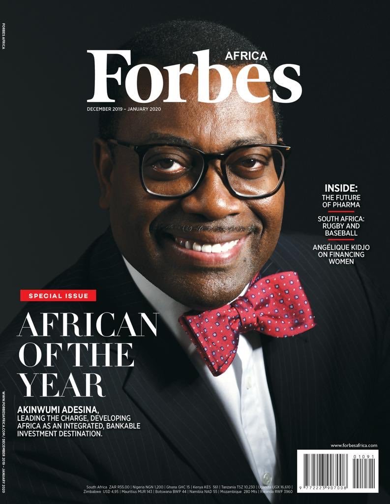 Akinwumi Adesina Wins Forbes African Man of the Year The Lagos Review