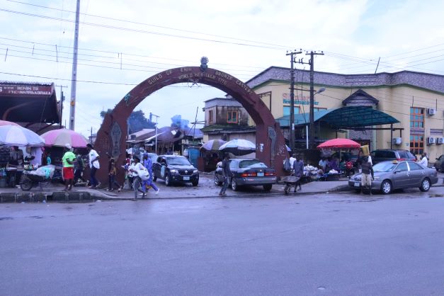 Igun street gate
