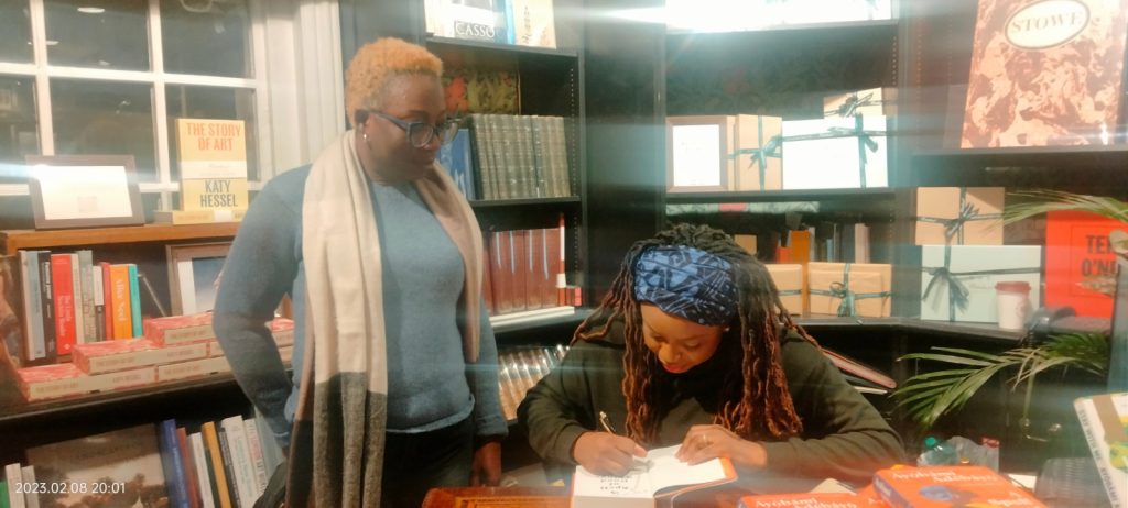Book signing session