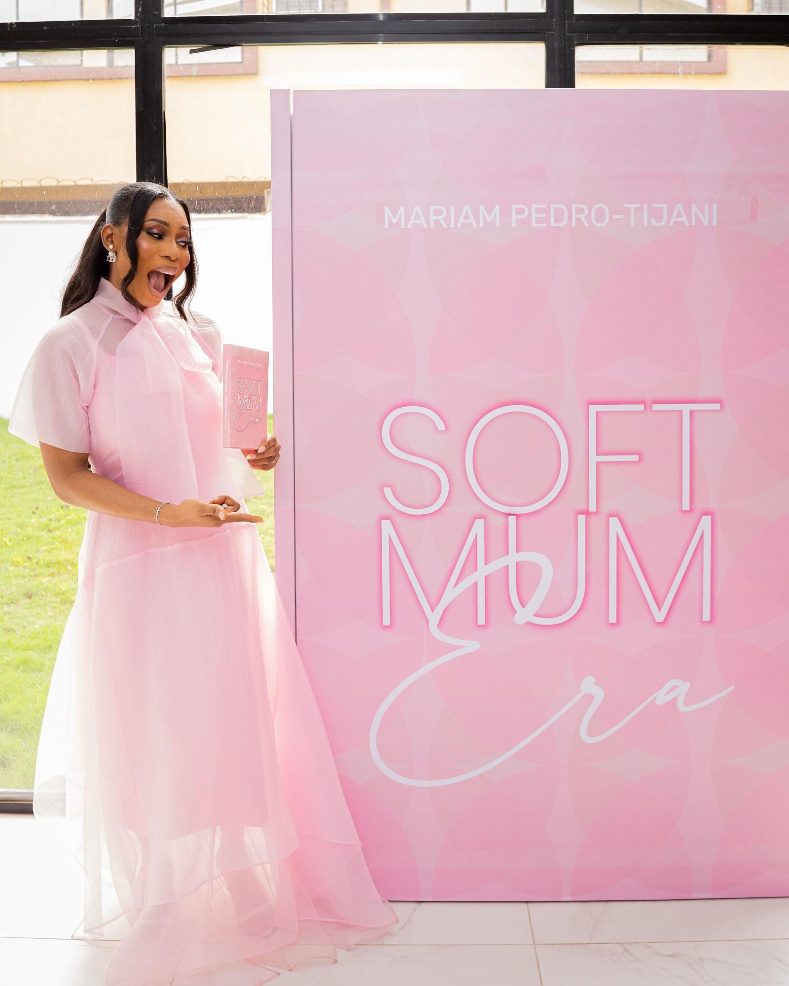 Mrs Pedro Tijani at The Soft Mom Era Book Launch